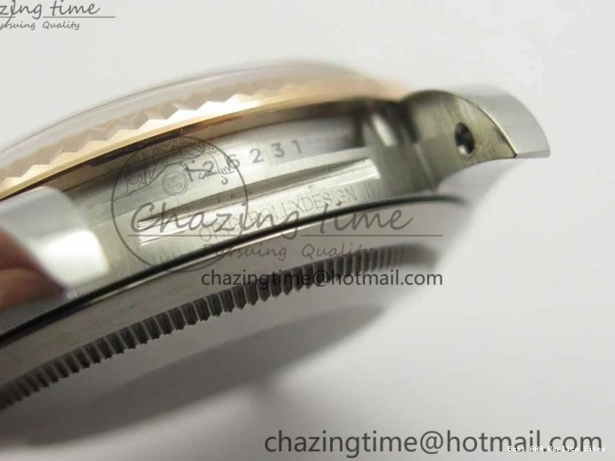 Best AAA Replica Sites 116231 Bracelet Diam on GMF Dial Wrapped 904 3274 SS RG Black FashionForward 36mm SS Wrapped Jubilee A DateJust MOP RG 0121